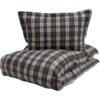 Saint Maurice flanell sengesett plum kitten
