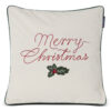 Putetrekk merry christmas offwhite & red fra Lexington