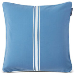 Center striped putetrekk 50x50 blue & white fra Lexington