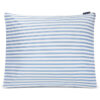 White & blue striped poplin putetrekk 50x70 fra Lexington