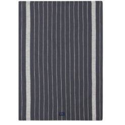Kjøkkenhåndkle 50x70 striped dk gray & white fra Lexington