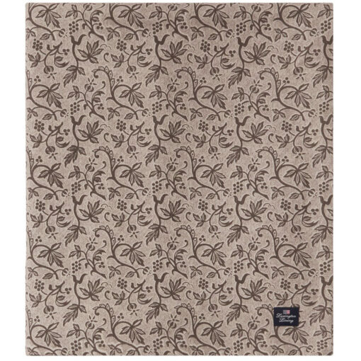 Duk 150x350 printed recycled cotton beige_brown fra Lexington