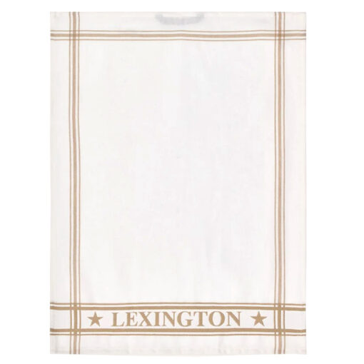 Lexington kjøkkenhåndkle Hvit og Beige