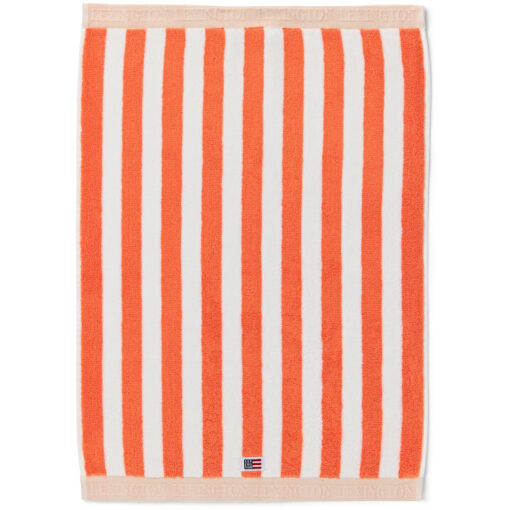 Håndkle ''Block striped'' Peach melon fra Lexington - Bilde 2