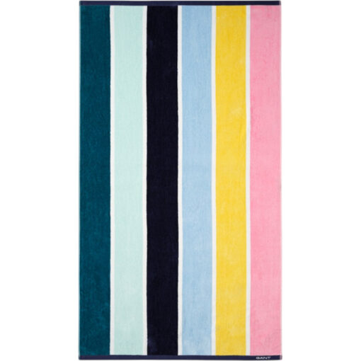 Badehåndkle 100x180 Multi Stripe Beach Towel Multicolor fra Gant - Bilde 2