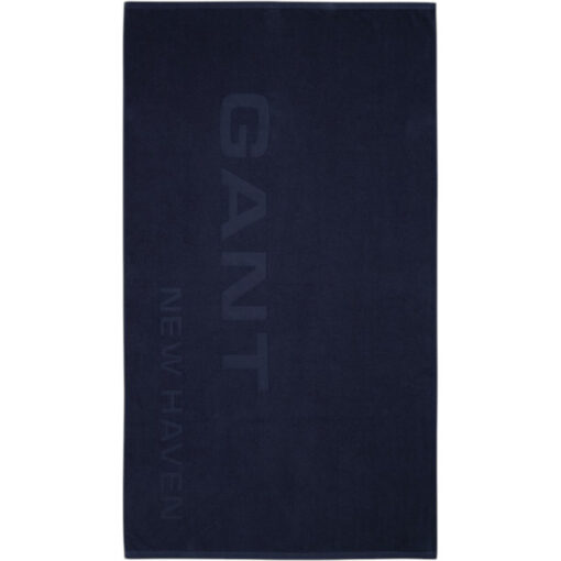 Badehåndkle 100x180 New Heaven Logo Beach Towel Evening Blue fra Gant - Bilde 2