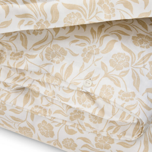 Sengesett Flowers Cotton Sateen White/Beige fra Lexington - Bilde 2