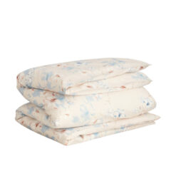 Dynetrekk Floral print white sand fra gant