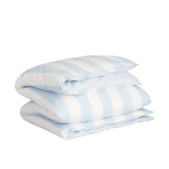 Dynetrekk Percale stripe rich blue fra gant