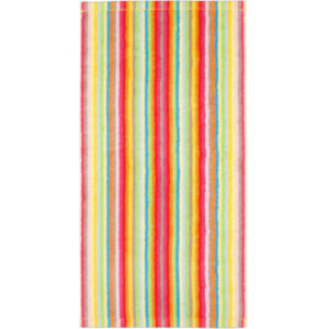 Håndkle multicolor fra cawö 70x140