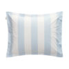 Putetrekk 50x70 Percale stripe rich blue fra gant