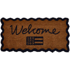 Dørmatte welcome, coir fibre fra lexington