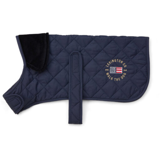 Quilted Dog Jacket Dark Blue fra Lexington - Bilde 2