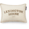 Pyntepute 30x40 Lexington house organic cotton velvet - Beige/olive fra Lexington