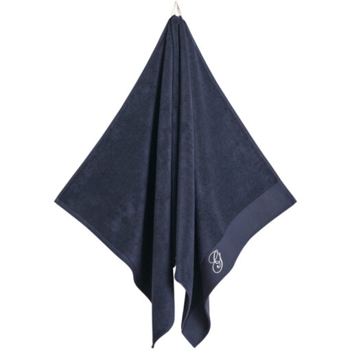 Håndkle embroidery towel marine fra Gant