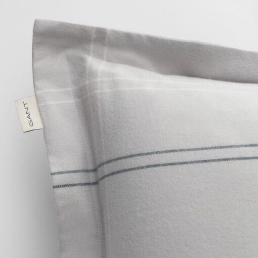 Putetrekk ''Flanell'' Light Grey 50x70 fra Gant - Bilde 3
