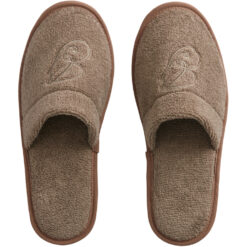 Slippers embroidery taupe beige fra gant
