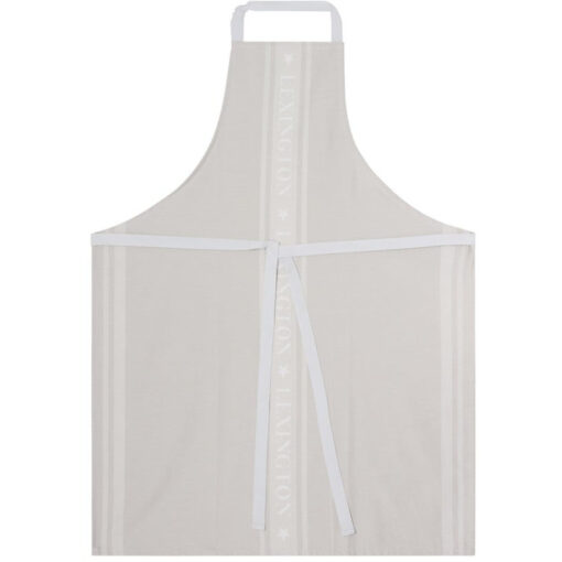 Forkle icons jacquard star beige & hvit fra lexington