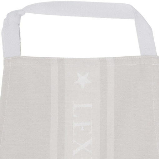 Forkle ''Icons jacquard star'' beige/hvit fra Lexington - Bilde 3