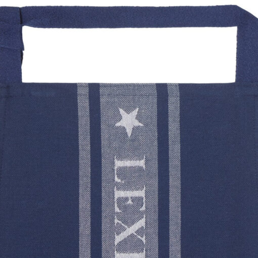 Forkle ''Icons jacquard star'' blå/hvit fra Lexington - Bilde 3