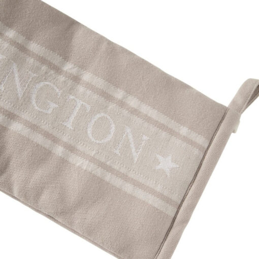 Grillvott ''Icons Jacquard'' beige/hvit fra Lexington - Bilde 3