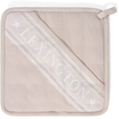 Gryteklut icons jacqard star beige & white fra lexington