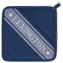 Gryteklut icons jacqard star blue & white fra lexington