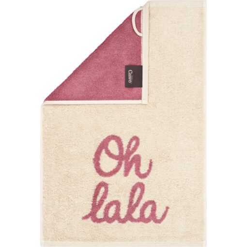Håndkle 30x50 postcard, oh lala fra cawö