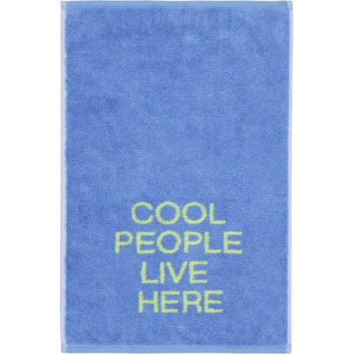 Cawö Håndkle Postcard 30x50 ''Cool People Live Here'' - Bilde 2