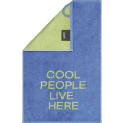Håndkle postcard, cool people live here 30x50 fra Cawö