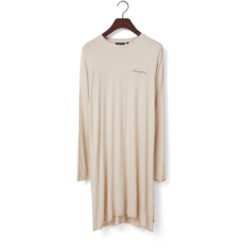 Nattkjole viscose & modal blend jersey light beige melange fra Lexington