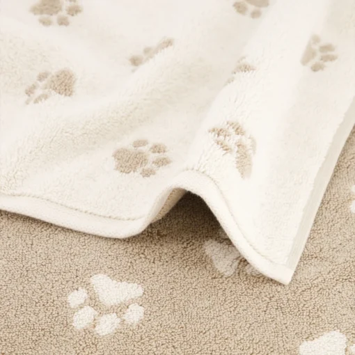 CAWÖ Badematte WE LOVE DOG POTE 50X80 NATUR/BEIGE - Bilde 3