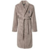 Badekåpe fleece unisex gray fra Lexington