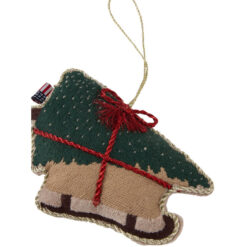 Alternative view of Dog Sleigh ornament fra Lexington Company