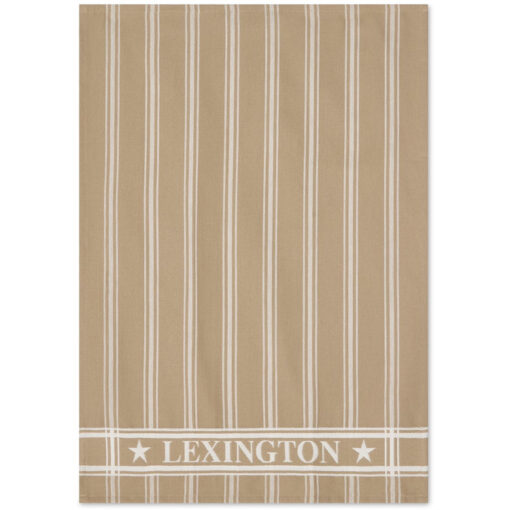 Kjøkkenhåndkle Cotton Jacquard (sett med 2) Beige/White fra Lexington - Bilde 6