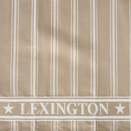 Kjøkkenhåndkle Cotton Jacquard (sett med 2) Beige/White fra Lexington - Bilde 7