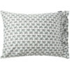 Putetrekk flower printed cotton sateen red, green & white fra Lexington
