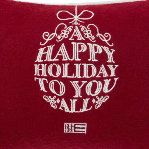 Pyntepute 30x40 Ornament Wool Mix Red/White fra Lexington - Bilde 3