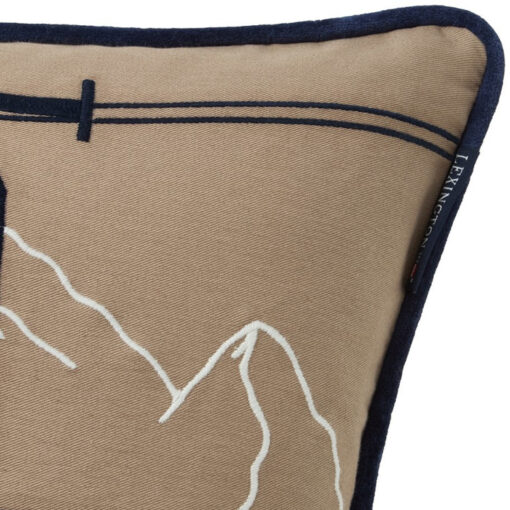 Putetrekk 50x50 Dog lift Organic Cotton Velvet fra Lexington - Bilde 4