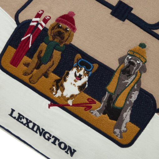 Putetrekk 50x50 Dog lift Organic Cotton Velvet fra Lexington - Bilde 5