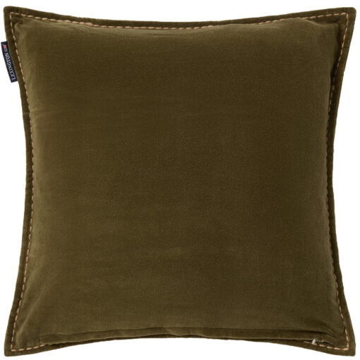 Putetrekk 50x50 Wreath Organic Cotton Velvet fra Lexington - Bilde 2