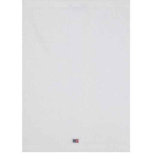 Håndkle Velour Logo 50x70+70x130 set of 2+2 White fra Lexington - Bilde 3
