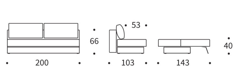 Innovation Akello sovesofa