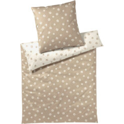 Sengesett Paws natur & beige fra elegante