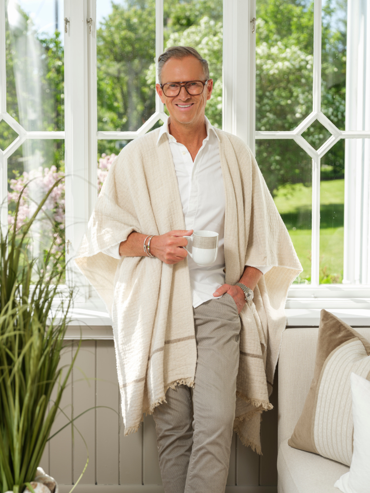 Halvor Bakke Chamonix poncho - Pure cashmere - Bilde 2