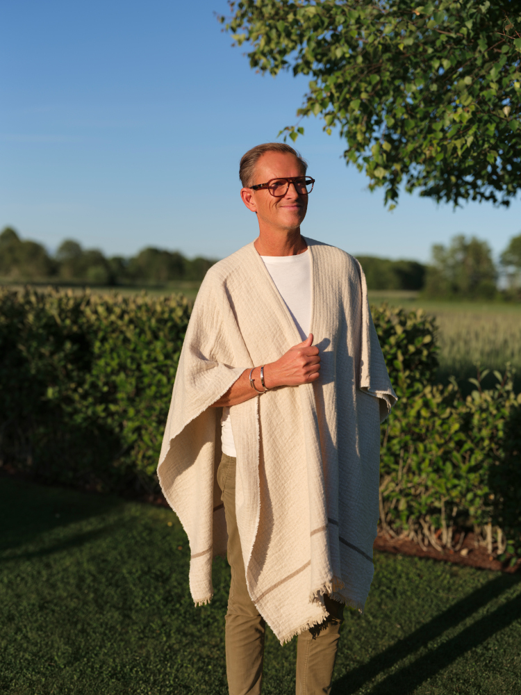 Halvor Bakke Chamonix poncho - Pure cashmere - Bilde 3