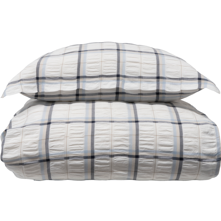 Halvor Bakke Nox sengesett i krepp - Midnight blue