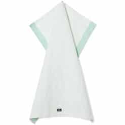 Kjøkkenhåndkle striped linen & cotton, green & white fra lexington1