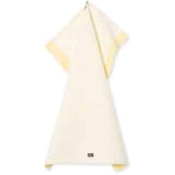 Kjøkkenhåndkle yellow & white striped linen & cotton fra lexington1