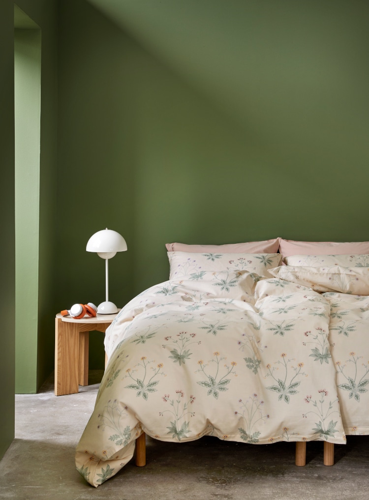 Høie Sengesett i ekstra fin bomull ''Oda'' - Elfenben - Bilde 2